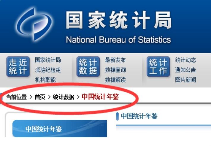 中国统计年鉴怎么导出数据