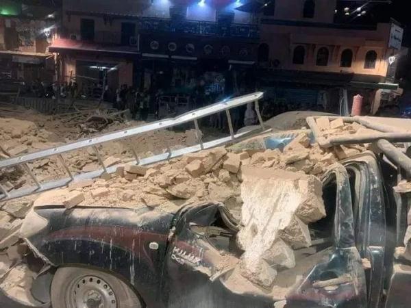 摩洛哥强震已致近300人死亡（地震台网测定的震级为6.9级）(2)