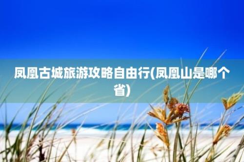 凤凰古城旅游攻略自由行(凤凰山是哪个省)