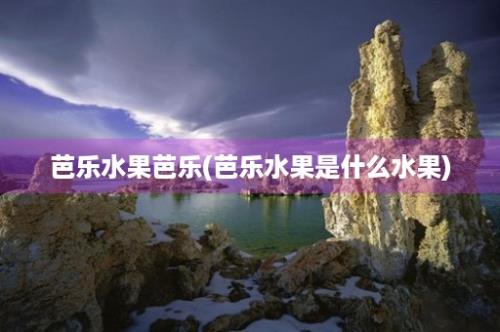 芭乐水果芭乐(芭乐水果是什么水果)