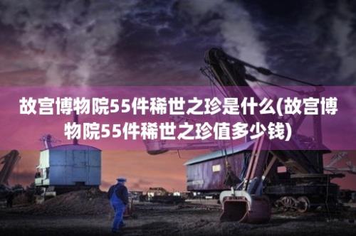 故宫博物院55件稀世之珍是什么(故宫博物院55件稀世之珍值多少钱)