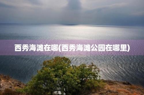 西秀海滩在哪(西秀海滩公园在哪里)