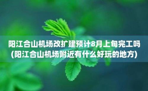 阳江合山机场改扩建预计8月上旬完工吗(阳江合山机场附近有什么好玩的地方)