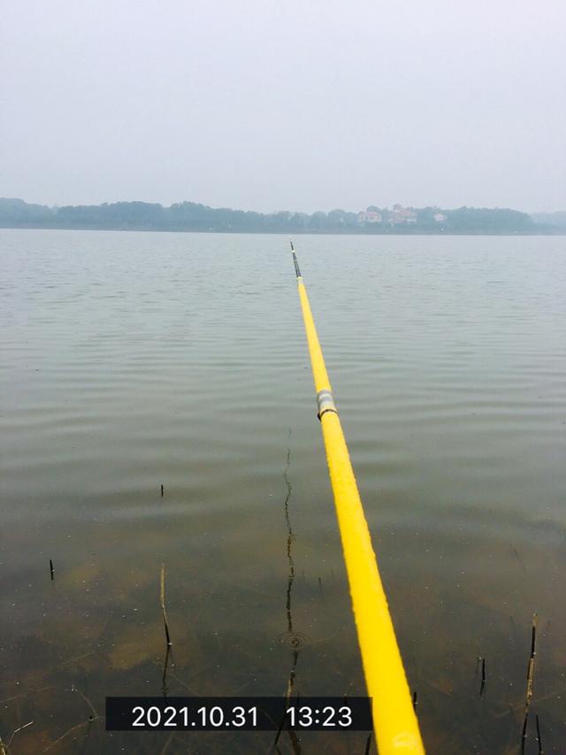 冬天大水面野钓怎么选位置（斜风细雨鏖战团头湖）(7)