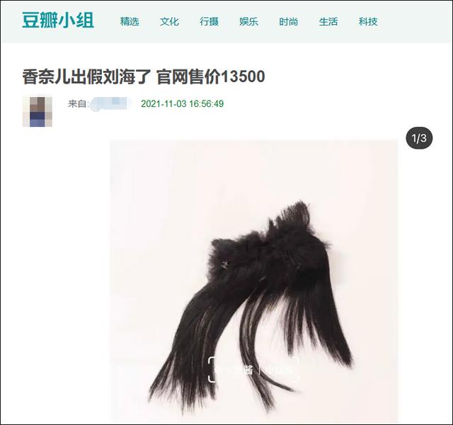 假刘海一般多少钱（一片假刘海卖13500元）(2)