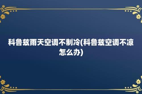 科鲁兹雨天空调不制冷(科鲁兹空调不凉怎么办)