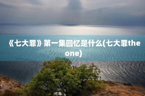 《七大罪》第一集回忆是什么(七大罪the one)