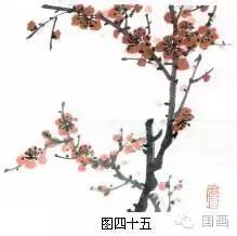 国画初学者入门步骤画梅花（大家一起学学国画梅花的各种画法）(33)