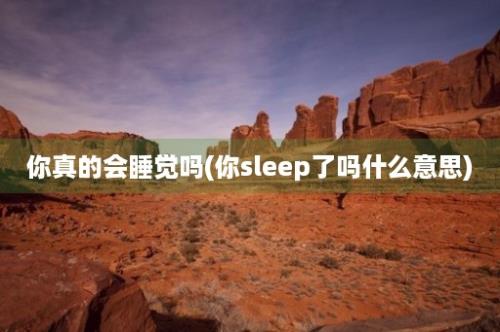 你真的会睡觉吗(你sleep了吗什么意思)