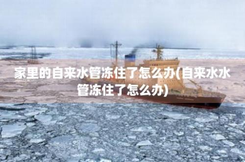 家里的自来水管冻住了怎么办(自来水水管冻住了怎么办)