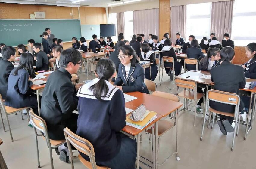 学生上课