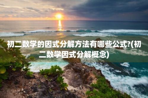 初二数学的因式分解方法有哪些公式?(初二数学因式分解概念)