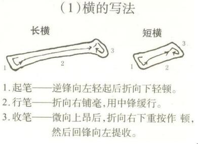 毛笔书法入门教程