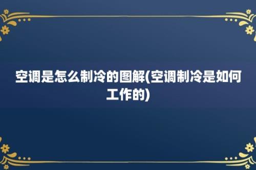 空调是怎么制冷的图解(空调制冷是如何工作的)