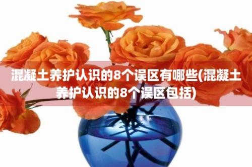 混凝土养护认识的8个误区有哪些(混凝土养护认识的8个误区包括)