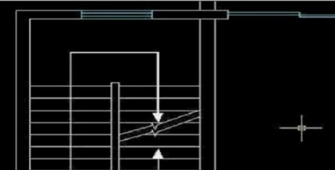 CAD如何绘制室内楼梯的平面图