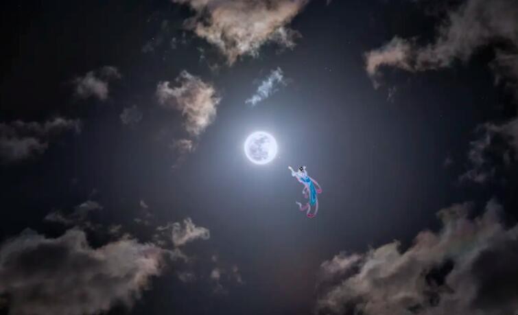 月亮晚上为什么会亮