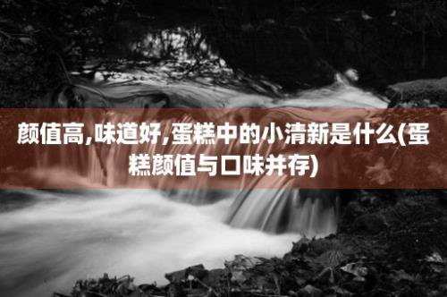 颜值高,味道好,蛋糕中的小清新是什么(蛋糕颜值与口味并存)