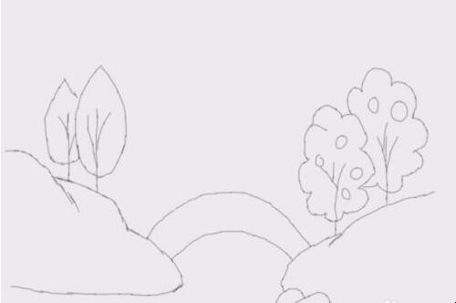 简笔画山水风景是怎么画