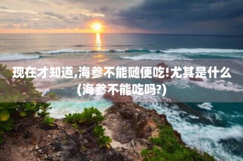 现在才知道,海参不能随便吃!尤其是什么(海参不能吃吗?)