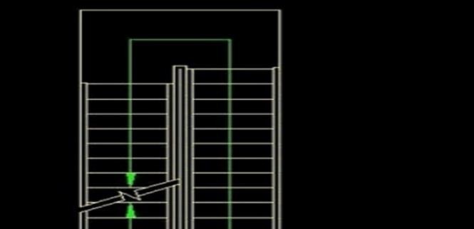 CAD如何绘制室内楼梯的平面图