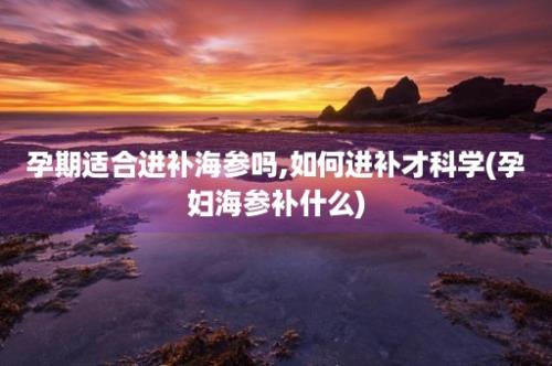 孕期适合进补海参吗,如何进补才科学(孕妇海参补什么)