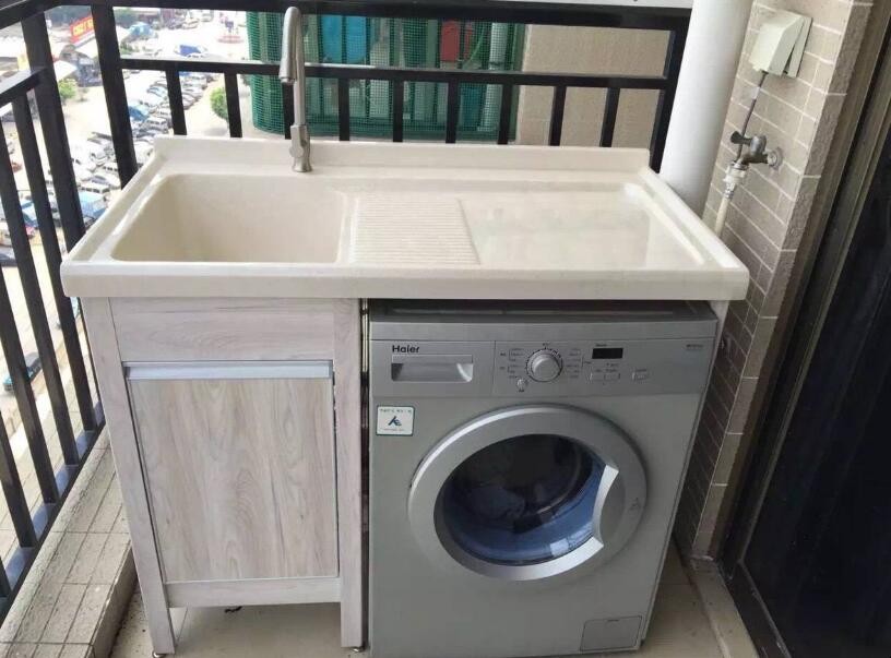 洗衣机放阳台