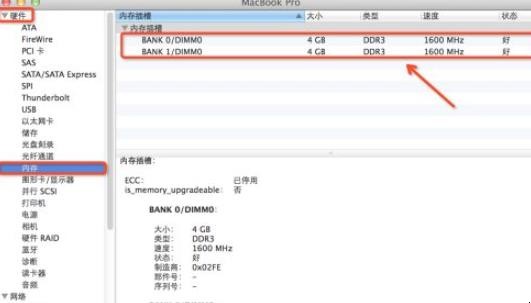 苹果电脑内存怎么看