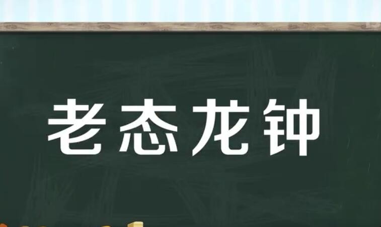 老态龙钟的意思是什么