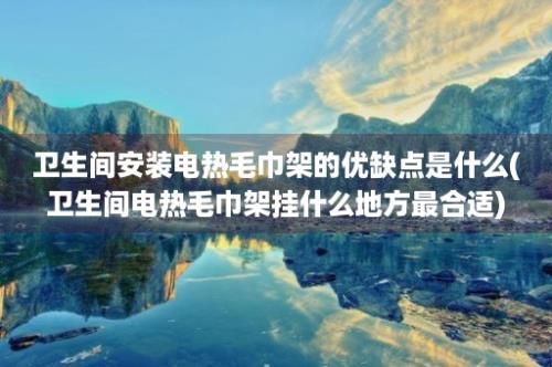 卫生间安装电热毛巾架的优缺点是什么(卫生间电热毛巾架挂什么地方最合适)