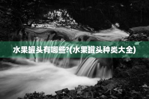 水果罐头有哪些?(水果罐头种类大全)