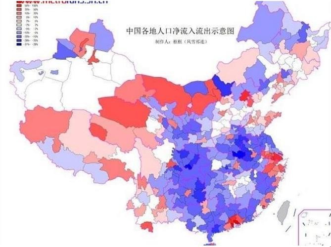 中国各省人口排名如何