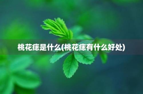 桃花痣是什么(桃花痣有什么好处)