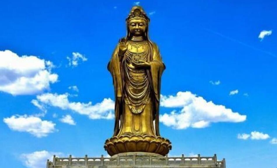普陀山观音像哪一年建造