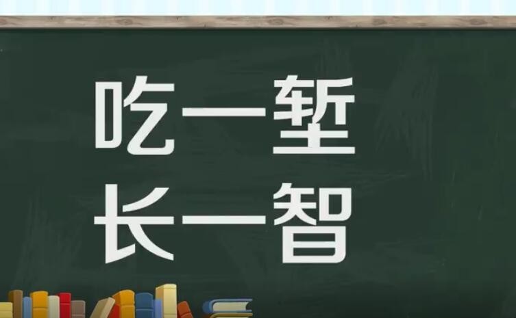 吃一堑长一智的意思是什么