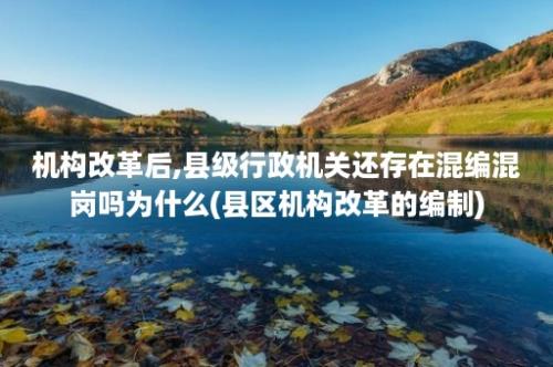 机构改革后,县级行政机关还存在混编混岗吗为什么(县区机构改革的编制)