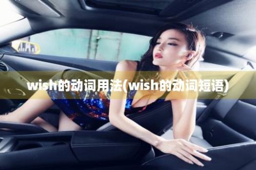 wish的动词用法(wish的动词短语)