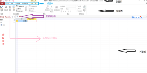 access数据库操作界面是怎么样的