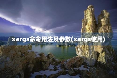 xargs命令用法及参数(xargs使用)