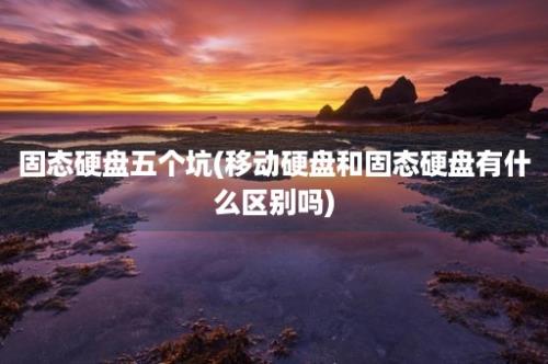 固态硬盘五个坑(移动硬盘和固态硬盘有什么区别吗)