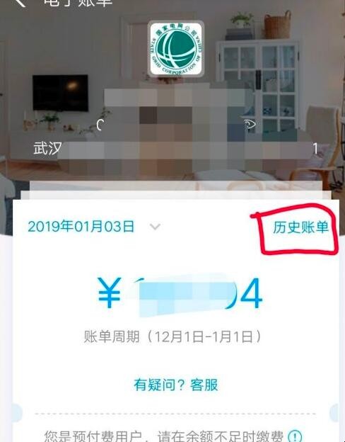 支付宝如何查询电费明细