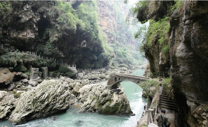 马岭河峡谷在哪里