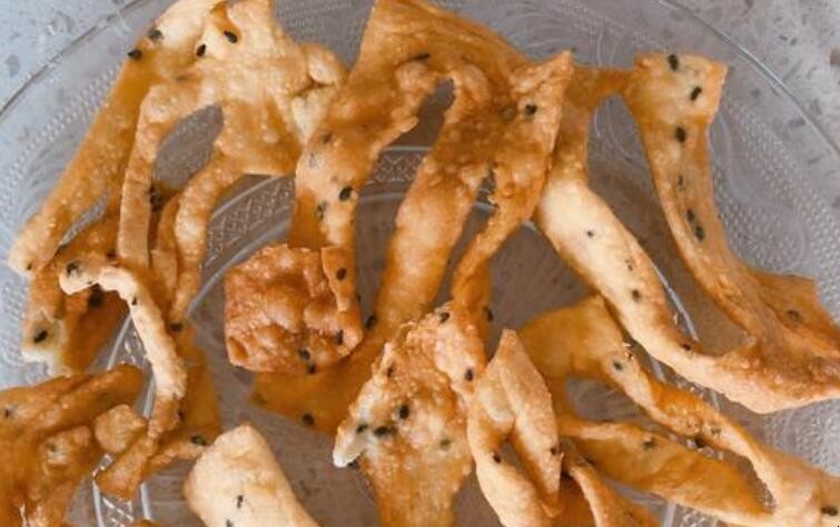 炸麻叶芝麻怎么不脱落