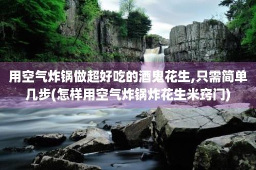 用空气炸锅做超好吃的酒鬼花生,只需简单几步(怎样用空气炸锅炸花生米窍门)