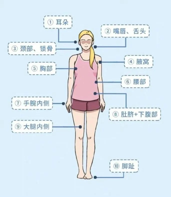 女生性敏感的地方