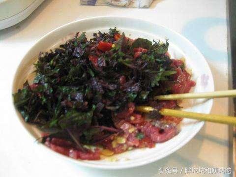 紫苏牛肉锅里滚一滚，香的鼻子都要掉了（紫苏牛肉锅里滚一滚）(4)