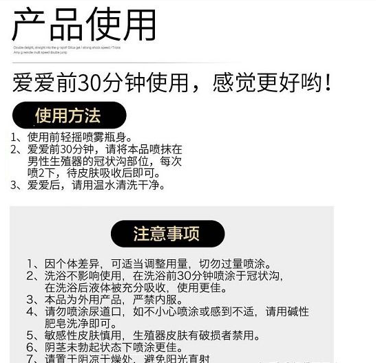 金邦德喷剂使用说明书谁有