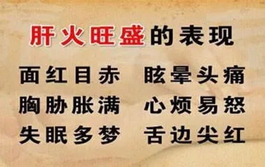 长期肝火旺怎么调理吃什么药好