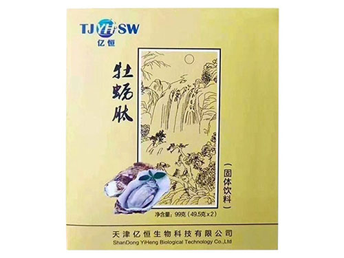 亿恒牡蛎肽粉固体饮料对助勃有用吗 亿恒牡蛎肽粉固体饮料30袋价格