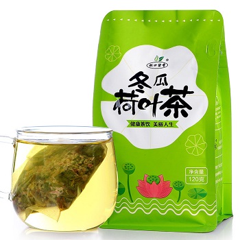 荷叶冬瓜茶